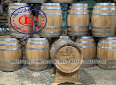 Thùng rượu gỗ sồi 15 lít