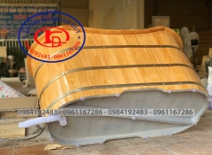 Bồn Bo Viền- Gỗ Thông Nhập 02