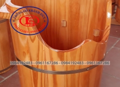 Thùng Gỗ Xông Chân 03