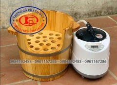 Thùng Gỗ Xông Đầu 02