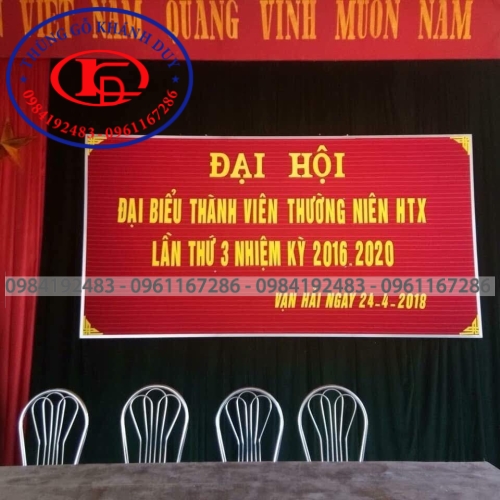 CHỮ BẢNG HỘI NGHỊ