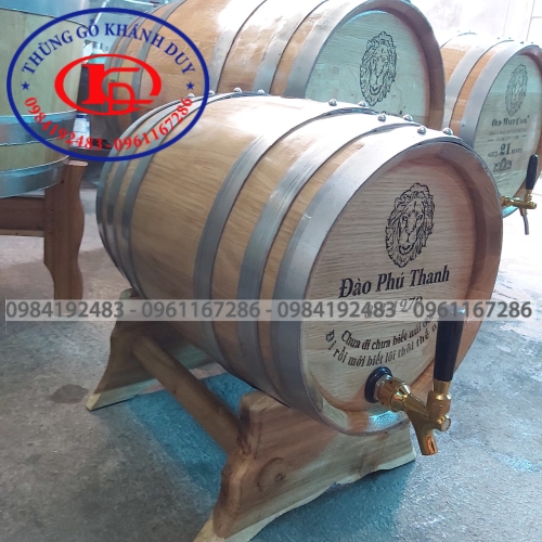 Thùng 20 lít khắc logo theo yêu cầu