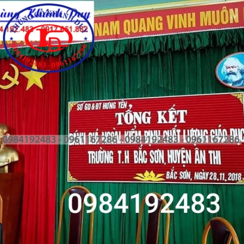 CHỮ BẢNG NỈ HỘI NGHỊ