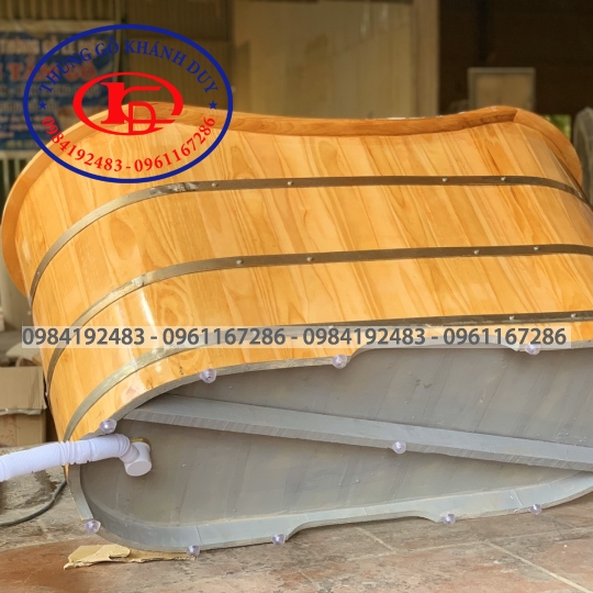 Bồn Bo Viền- Gỗ Thông Nhập 02